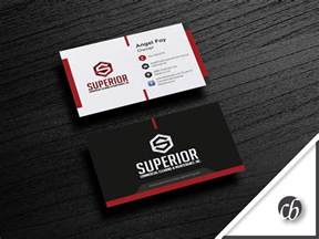 Logo Business Card Superior Commercial Cleaning · Chris Barber