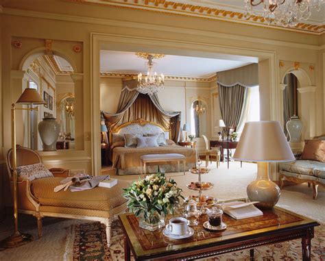 Paris Plaza Athenee Hotel Master Bedroom Decor Romantic Master