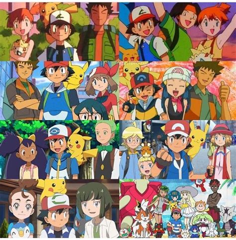 Ash And His Friends In Pokemon World Pokemon Teams Cute Pokemon