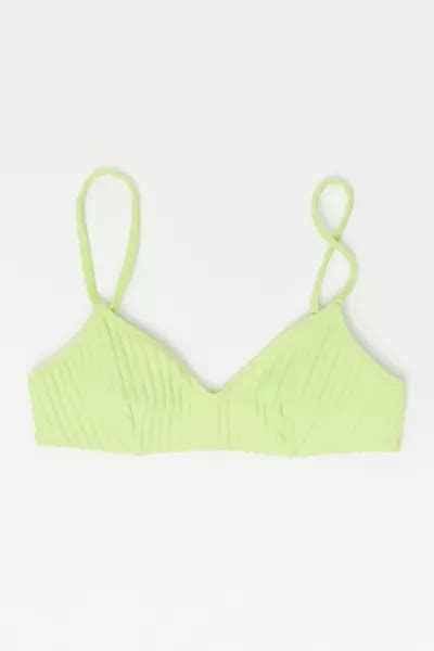 Solid And Striped The Rachel Bikini Top Urban Outfitters