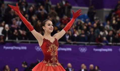 Winter Olympics 2018 Alina Zagitova 15 Wins Oars First Gold In