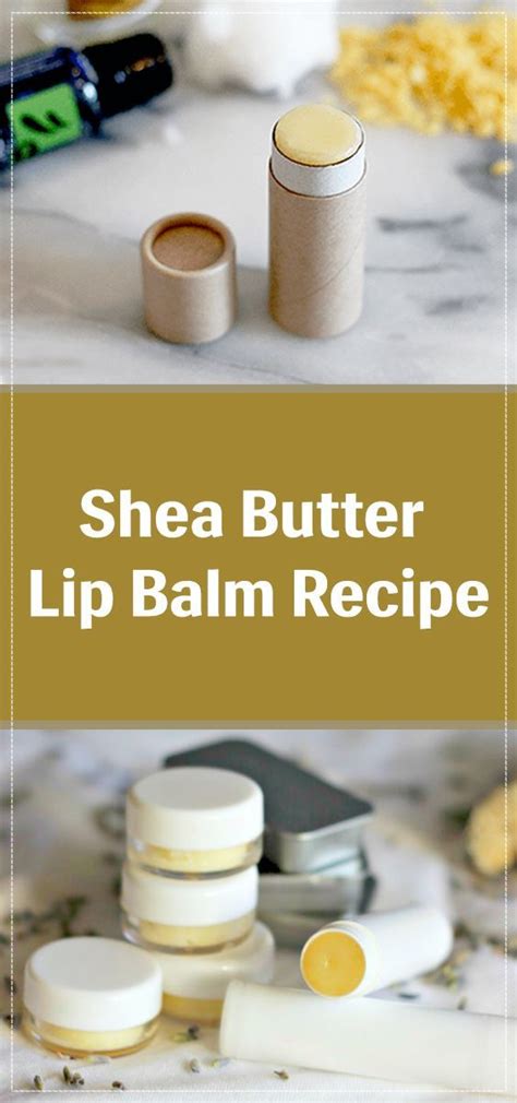 If you worry about all the yucky chemicals in store bought lip balm, give this diy lip balm a try. Homemade Shea Butter Lip Balm Recipe | Lip balm recipes ...