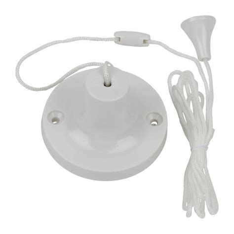 Mk 16a Double Pole 1 Way Ceiling Pull Cord Switch White