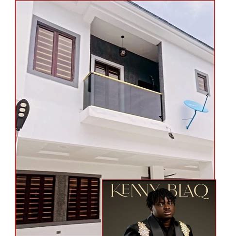 Stella Dimoko Comedian Kenny Blaq Shows Off House He Ted