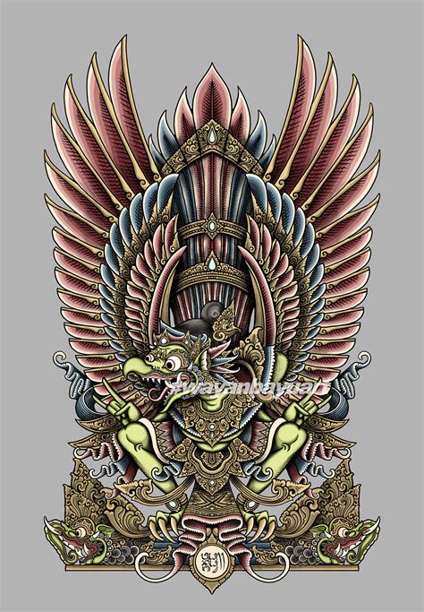 Jatayu Balinese Wayang Art Style On Behance