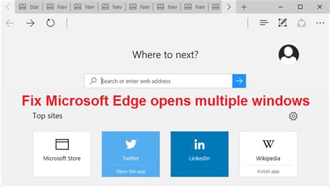 fix microsoft edge opens multiple windows troubleshooter 0 hot sex picture
