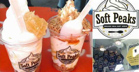 Soft Peaks Organic Milk Soft Serve Restaurant Review The Happy Sloths Beauty Makeup And