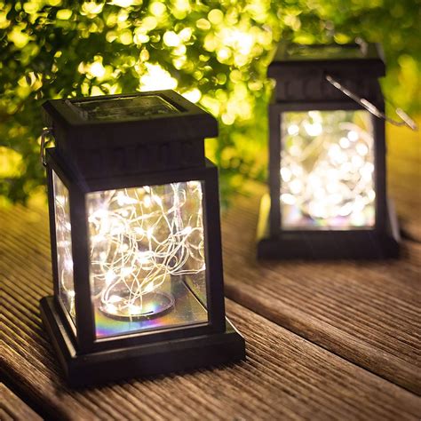 Solar Lights Outdoor Lantern Decorative Solar Lanterns Outdoor