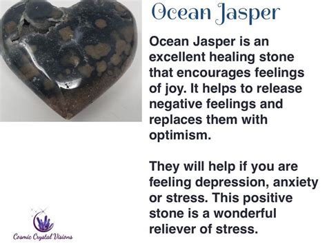 Ocean Jasper Crystal Meaning Crystals Crystal Healing Stones