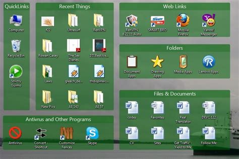 How To Organize Desktop Icons And Files Using Fences The Random Science