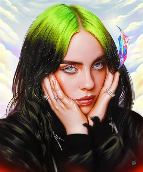 Billie eilish sings her hit song bad guy while racing super mario bros and encountering real bad guy's like the joker and spinel. Billie Eilish on Behance