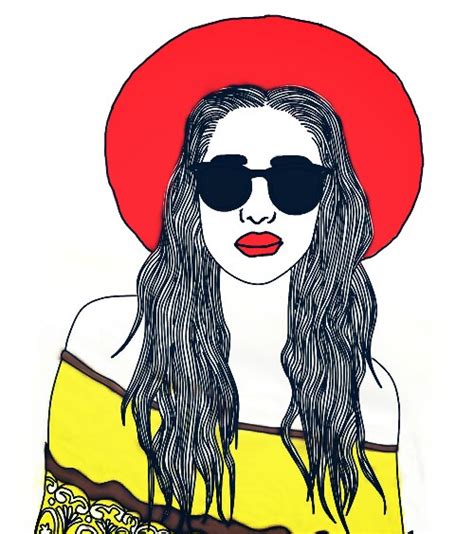 Swag Girl Drawing Free Download On Clipartmag