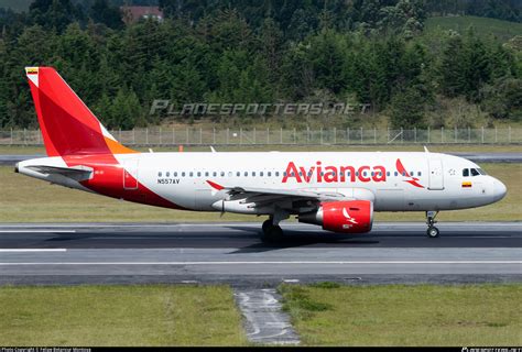 N557av Avianca Airbus A319 115 Photo By Felipe Betancur Montoya Id