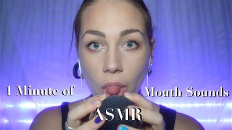 ASMR Mouth Sounds For 1 Minute YouTube