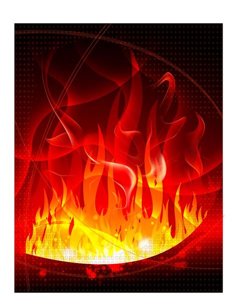 Abstractfire Vector Free Abstract Vector Illustration