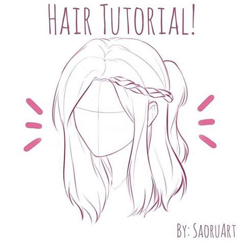 How To Draw Hair Step By Step Tumblr At Drawing Tutorials