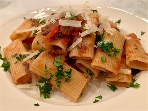 How To Make Authentic Rigatoni Bolognese