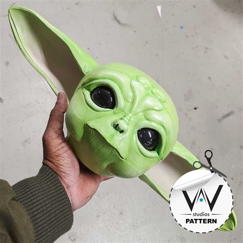 Baby Yoda Head Patterns The Mandalorian Givewave Studios