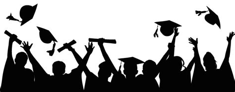 Silhouette Graduation At Getdrawings Free Download