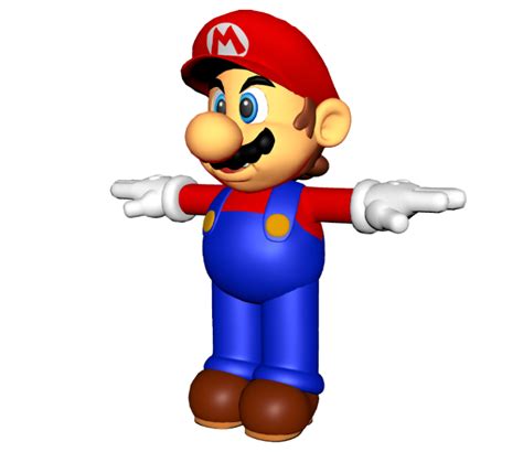 Custom Edited Mario Customs Mario N64 Era The Models Resource