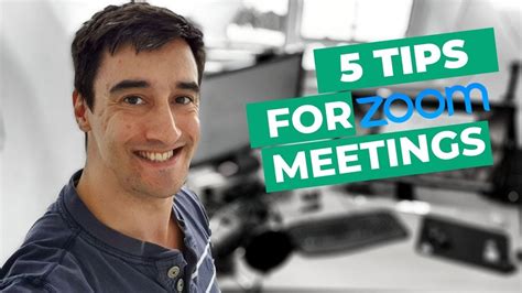 5 Tips For Zoom How To Have Better Zoom Calls Youtube
