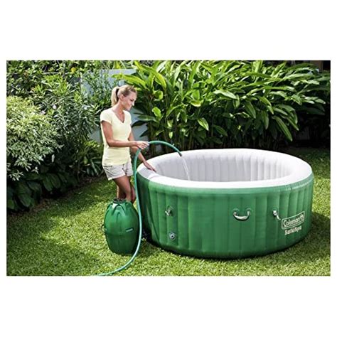 Coleman Saluspa Inflatable Hot Tub Spa Green And White Nonasdaughter
