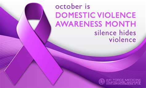 Events Set For October Domestic Violence Awareness Month Wxpr