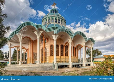 Medahiniyalem Orthodox Church Dejen Ethiopia Stock Image Image Of