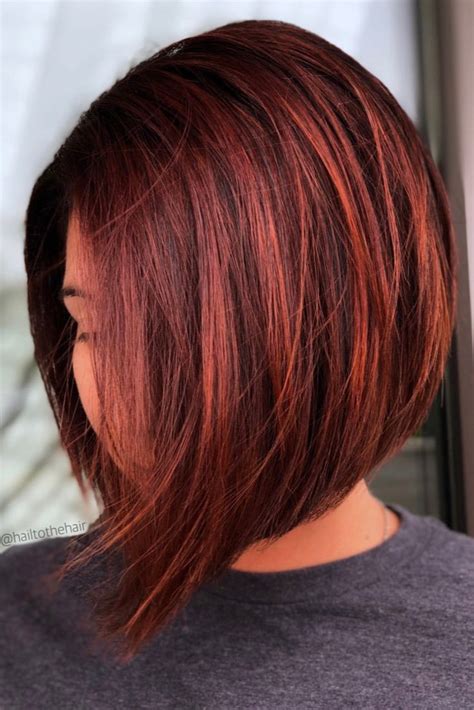 we re loving these colors for fall check them out right now bobhair short red hair hair