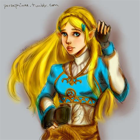 Botw Hot Princess Zelda Fan Art Hot Sex Picture