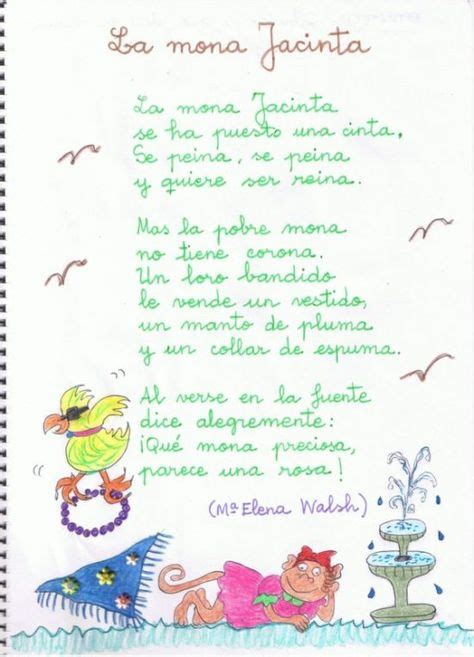 Poesias De Verano Para Niños 2 El Parvulito Poemas Infantiles Poesias Infantiles Y Poesía