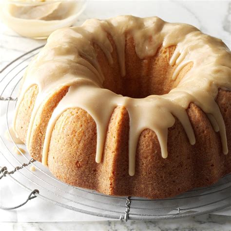 Buttermilk Cake With Caramel Icing Recipe How To Make It Taste Of Home