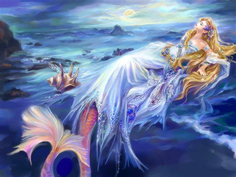 Beautiful Mermaid Wallpaper Hd Svg File