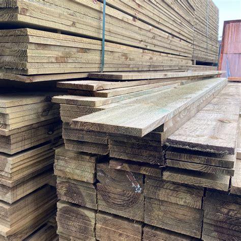 Treated Fence Boards 16mm X 150mm X 24m Cleveland Timber