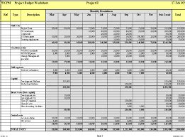 printable monthly budget template excelxocom