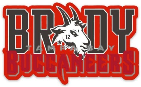 Good skin starts with a daily cold water wash. Tampa Bay Tom Brady #12 "G.O.A.T." Logo Type Buccaneers ...