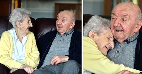 mom aged 98 moves into care home to look after 80 year old son because “you never stop being a