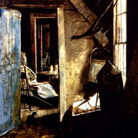 Room After Room Detail Of A 1967 Andrew Wyeth Watercolor Maine Andrew
