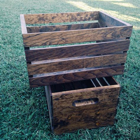 Peyton Lee Diy Stained Wooden Crates