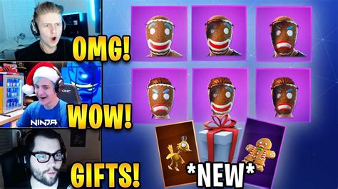 Epic games has today confirmed that gifting has arrived in fortnite. Streamers React To *NEW* FREE Christmas Gifts From Epic ...