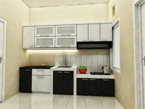 model desain interior dapur rumah minimalis sederhana