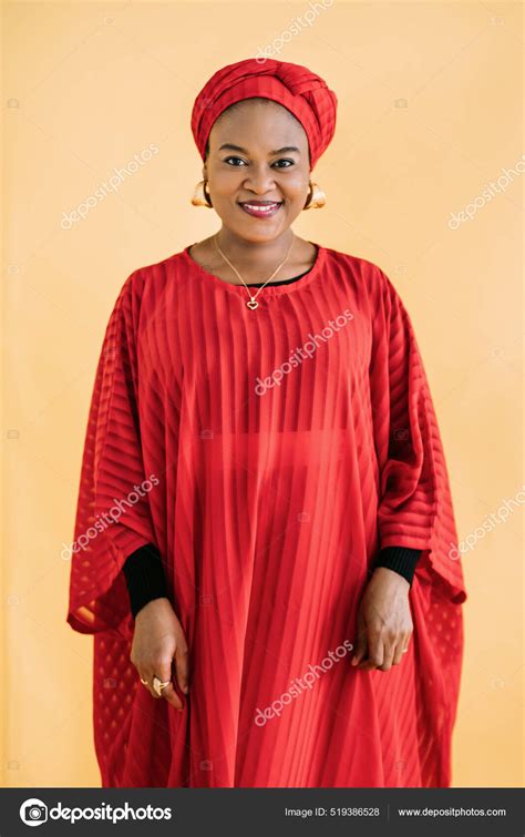 Women In Traditional African Style Waist Up Studio Shot Of Beautiful