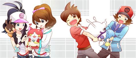 Whisper Touko Touya Kodama Fumika Amano Keita And Etc Pokemon