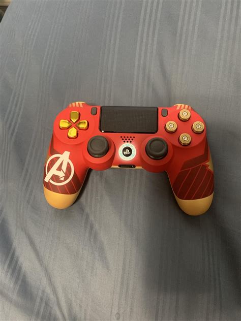 Just Got My Custom Iron Man Ps4 Controller From Controller Chaos They