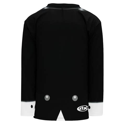 Athletic Knit (AK) H550CA-TUX795C Adult Sublimated Black Tuxedo Hockey ...