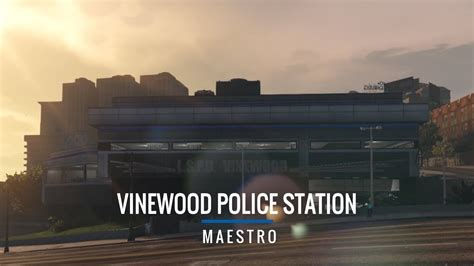 Maestro Mlo Gta V Vinewood Police Station Old Version Youtube
