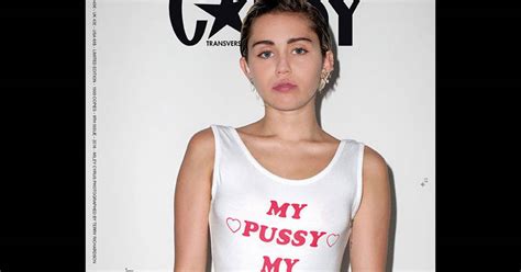 Miley Cyrus Annonce My Pussy My Choice Pour L Dition Hiver