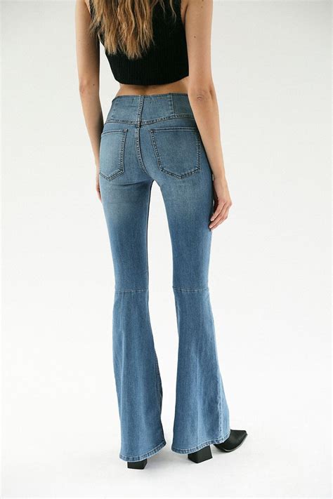 Penny Pull On Flare Jeans Free People Flares Flare Jeans Jeans