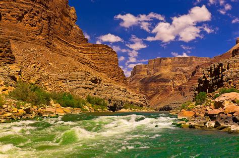 Whitewater Rafting Tiger Wash Rapid Marble Canyon Grand Canyon