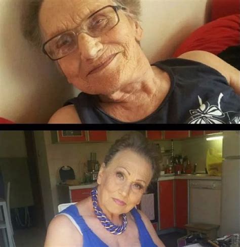 80 year old grandma gets makeup transformation from granddaughter becomes glam ma